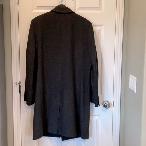 🔥 Like New! Saks Fifth Avenue Men’s Wool Coat - Picture 4 of 14